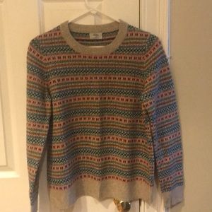 Madewell Wallace fair isle sweater